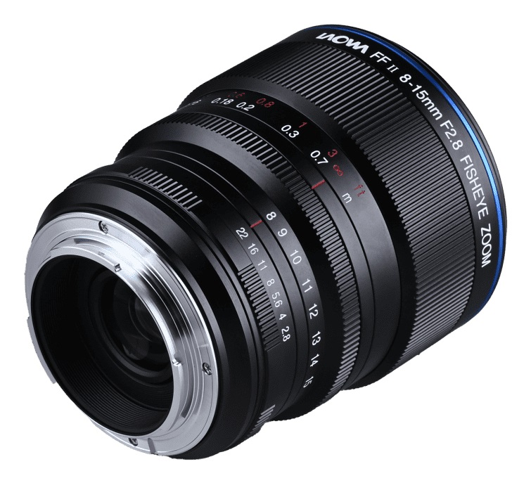 Laowa 8-15mm f/2.8 FF Zoom Fisheye per Canon RF - Obiettivo zoom fisheye full-frame con apertura f/2.8 e doppio effetto