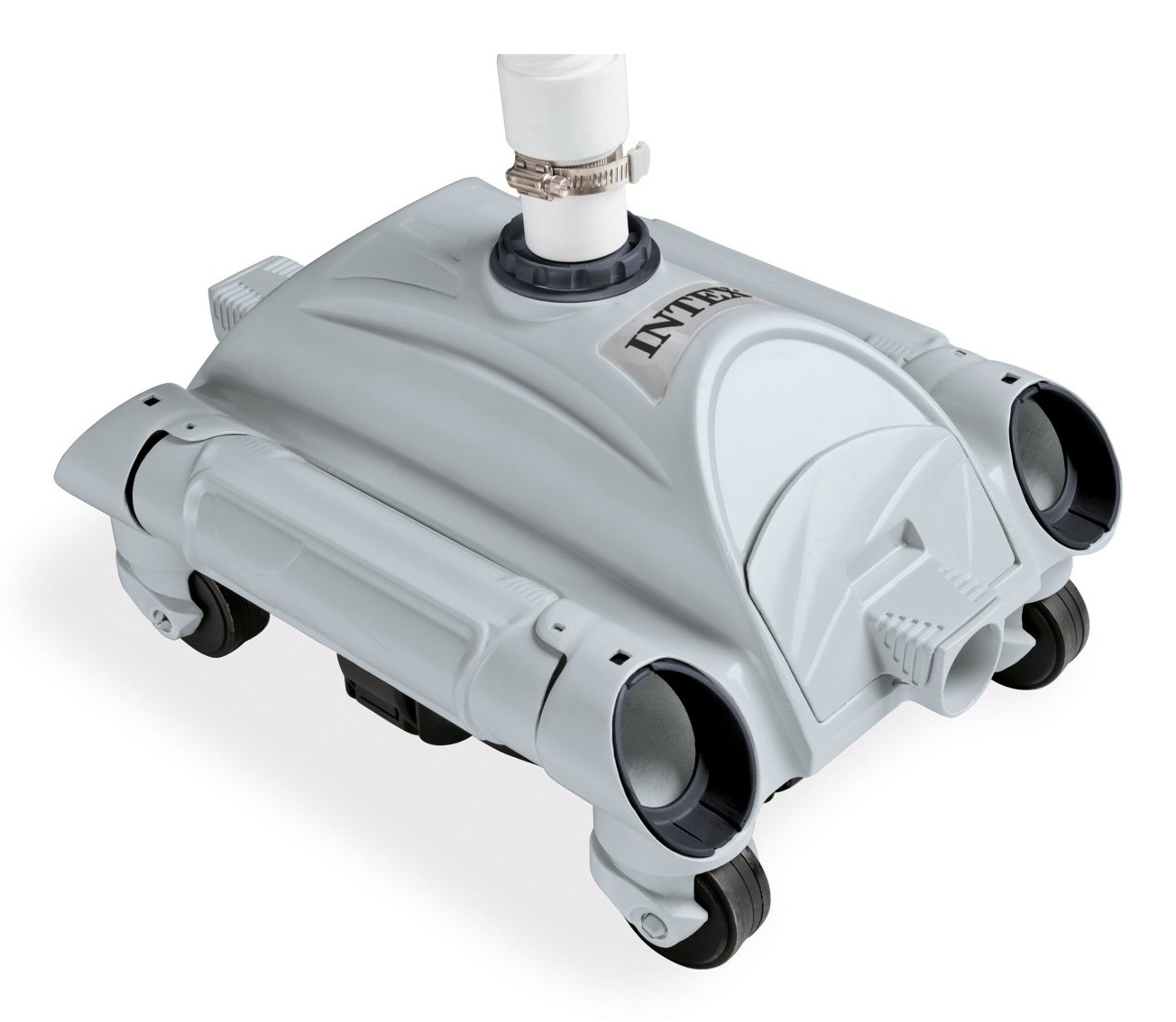 Intex 28001 Robot Pulitore Automatico per Piscina - Elettrico, Aspira il Fondo, Compatibile con Acqua Salata