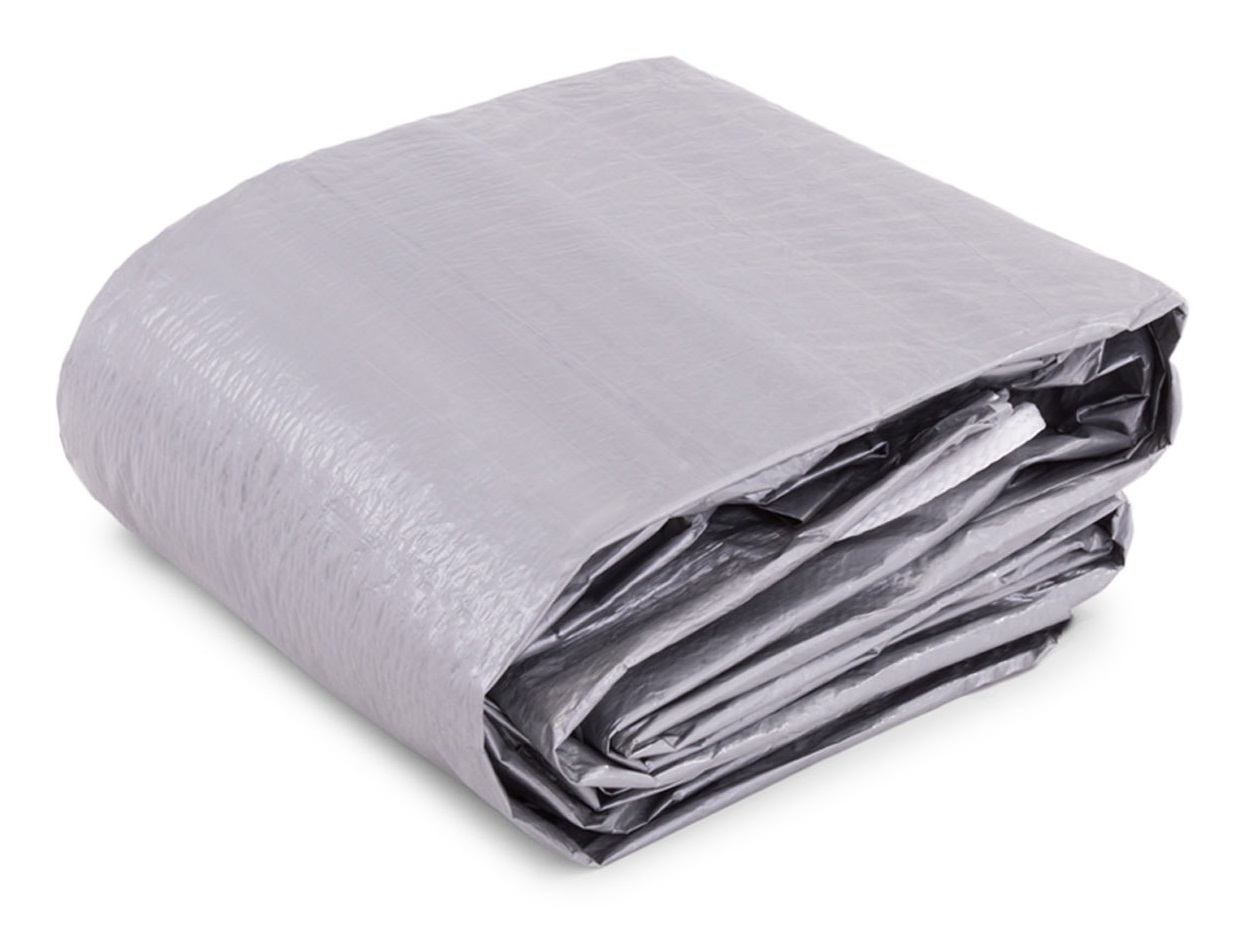 Intex Copertura Deluxe per Piscina Frame Ø 549 cm - Materiale Resistente ai Raggi UV con Fissaggio a Cavo