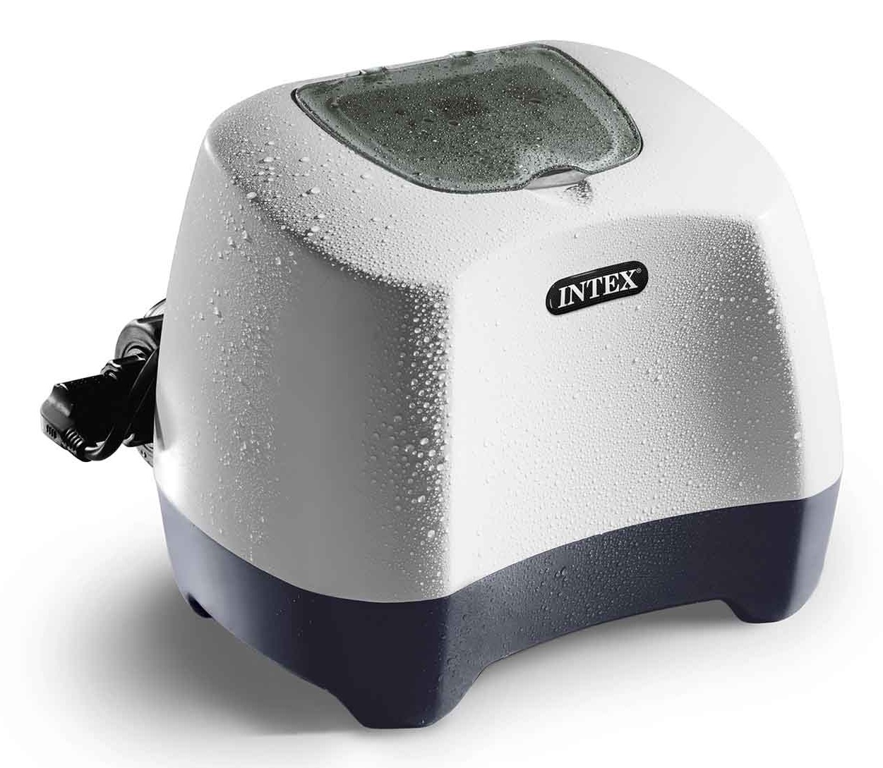 Intex 26666 Generatore Salino di Cloro Krystal Clear - Produzione Cloro 11 g/h per Piscine fino a 56800 L, Compatibile con Pompa Filtro 6056-15140 L/h, Plastica Bianco