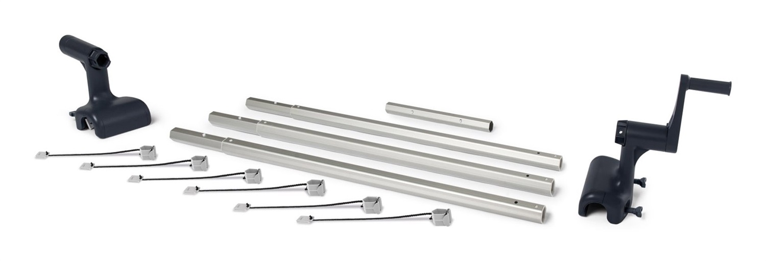 Intex 28051 - Rullo per Copertura Solare per Piscine 274-488 cm, Alluminio e PVC, Grigio