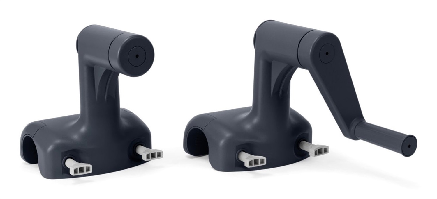 Intex 28051 - Rullo per Copertura Solare per Piscine 274-488 cm, Alluminio e PVC, Grigio