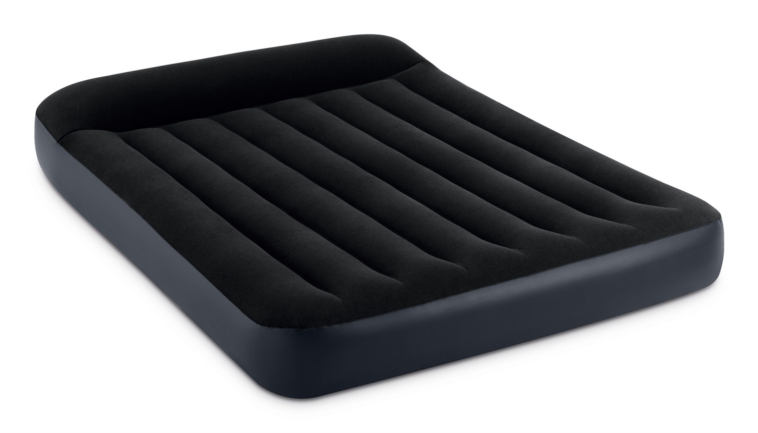 Intex Materasso Gonfiabile Dura-Beam Pillow Rest Classic 137x191x25 cm con Cuscino Ergonomico e Tecnologia Fiber-Tech