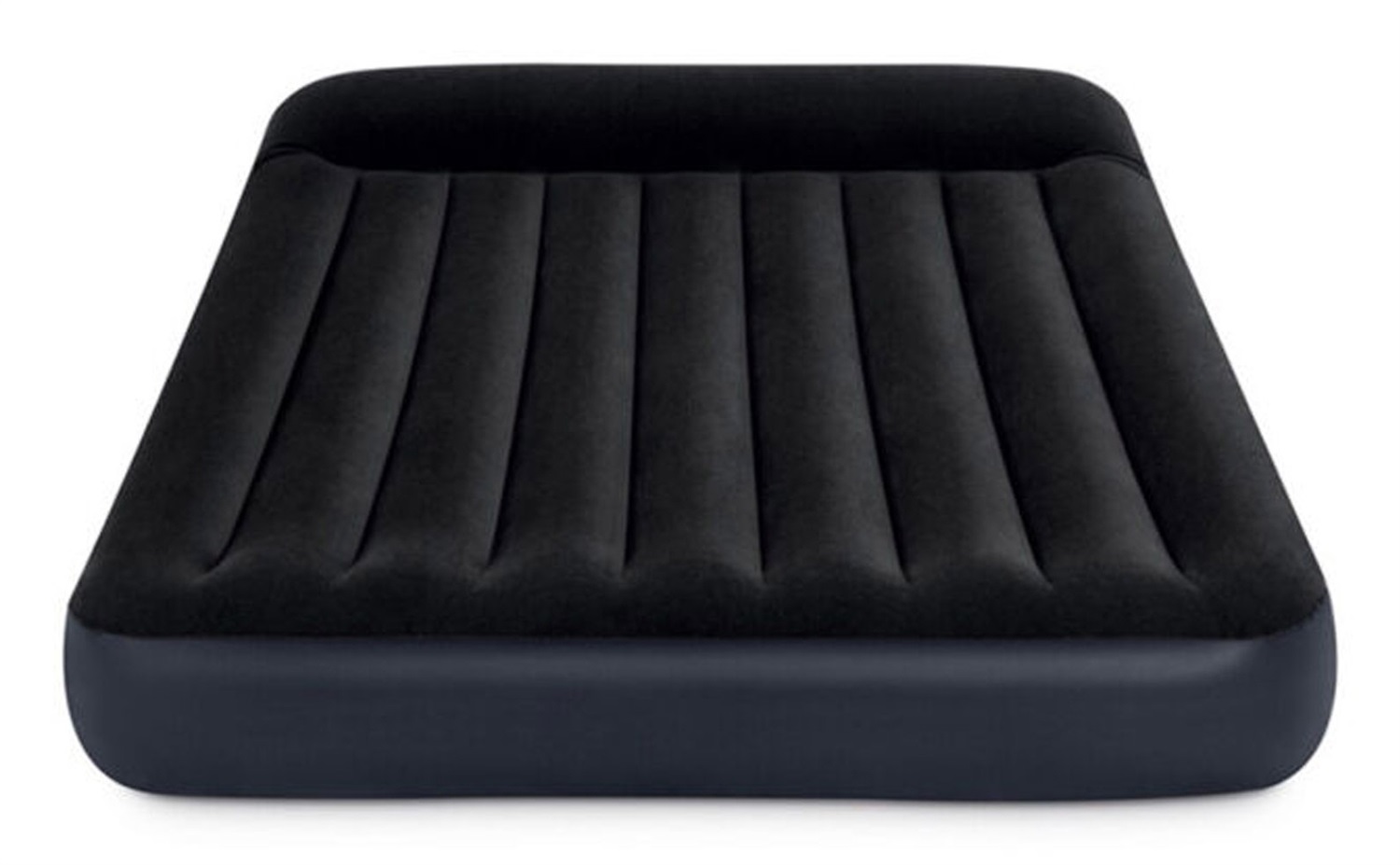Intex Materasso Gonfiabile Dura-Beam Pillow Rest Classic 137x191x25 cm con Cuscino Ergonomico e Tecnologia Fiber-Tech