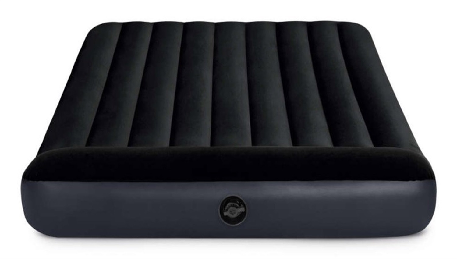 Intex Materasso Gonfiabile Dura-Beam Pillow Rest Classic 137x191x25 cm con Cuscino Ergonomico e Tecnologia Fiber-Tech