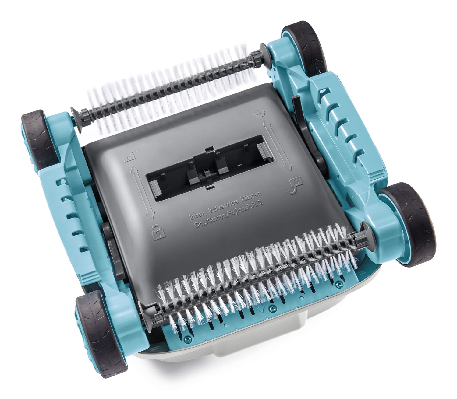 Intex ZX300 Robot Pulitore Automatico per Piscina - Pulizia Efficiente con Doppia Spazzola Rotante, Adatto per Piscine Fino a 6 Metri