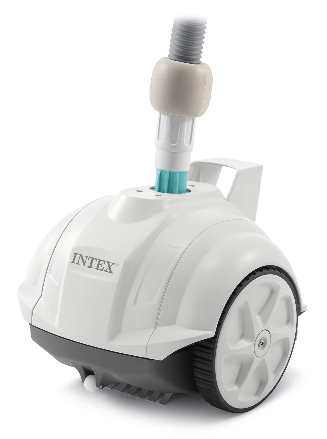 Intex ZX50 Robot Pulitore Automatico per Piscine Fuori Terra fino a 488 cm, Compatibile con Pompe da 3400-5600 L/h, Plastica, Bianco