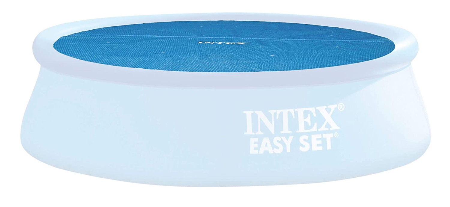 Intex Telo Termico per Piscina Rotonda Easy Set 244 cm - Polietilene Blu