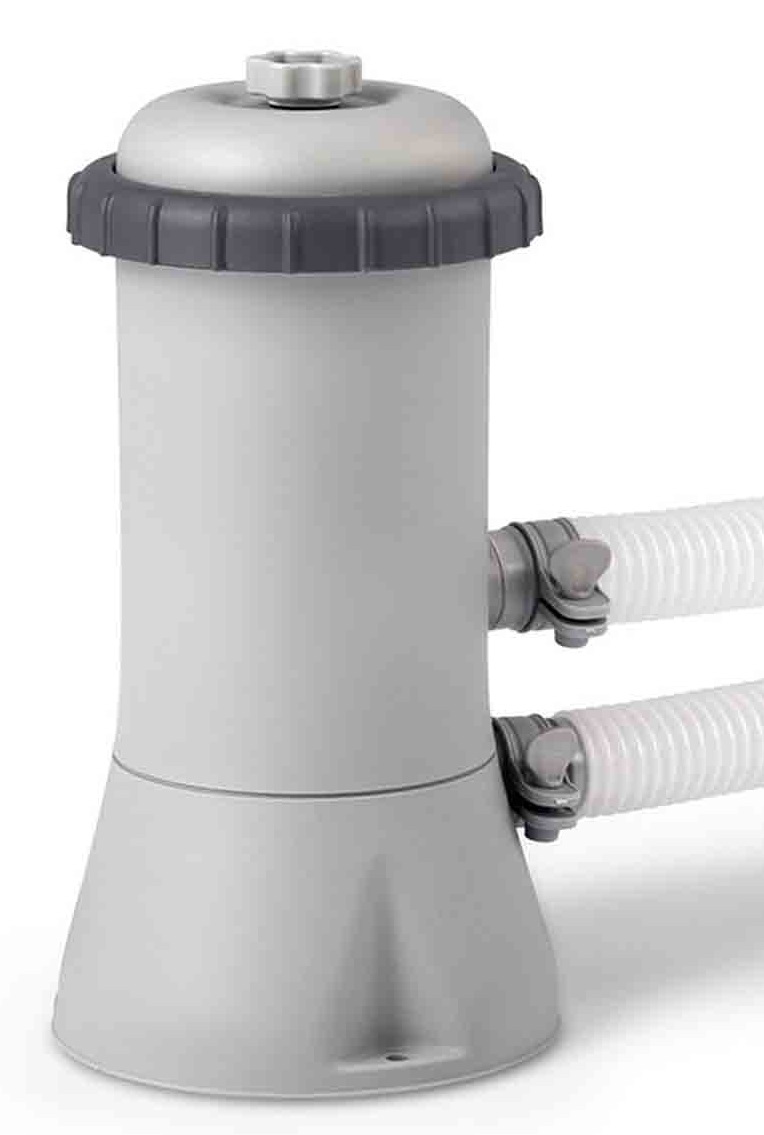 Intex Pompa Filtro a Cartuccia 28604 - Flusso Acqua 2006 l/h per Piscine Easy Set e Frame
