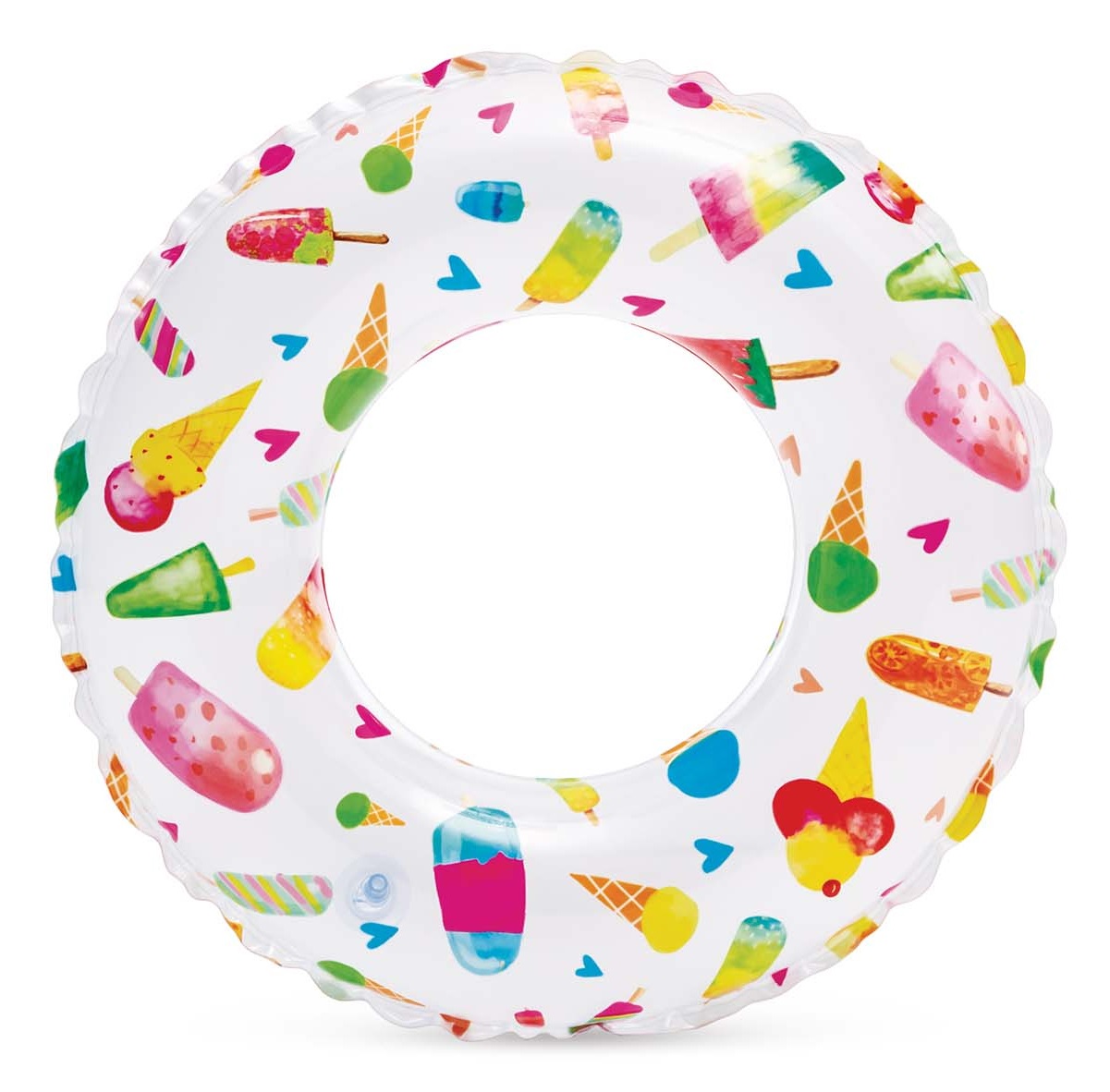 Intex Salvagente Fantasia 61 cm - Vinile Resistente, Design Estivo per Bambini