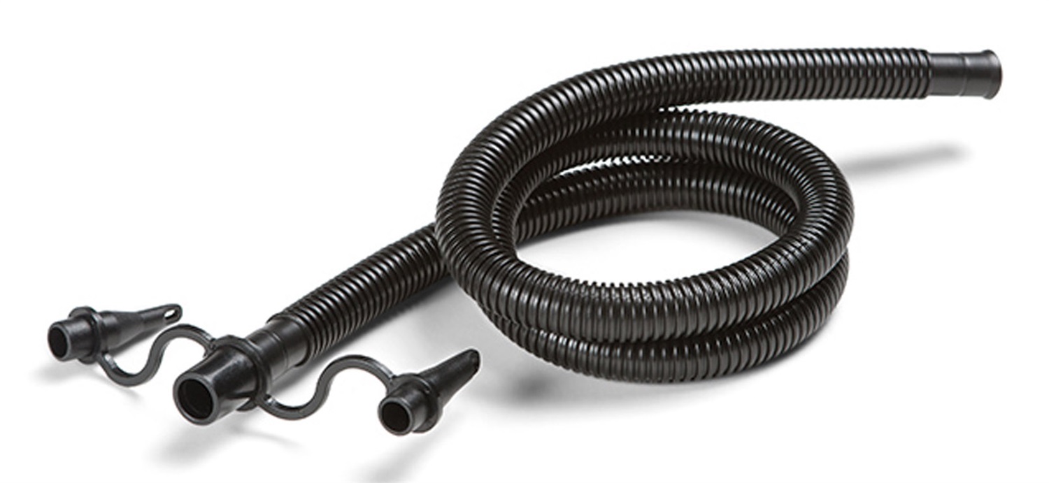 Intex Pompa Manuale Double Quick I 29 cm - Gonfia Spingendo e Tirando, 3 Adattatori, Colore Nero