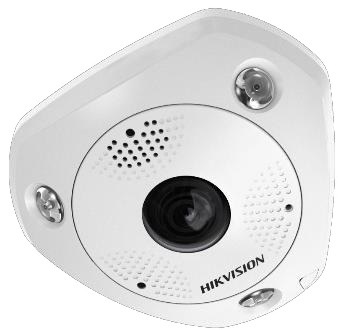 Hikvision DS-2CD63C5G0-IVS Telecamera di Sicurezza IP Esterno 12 MP Fisheye Cablata Soffitto 3072 x 2048 Pixel