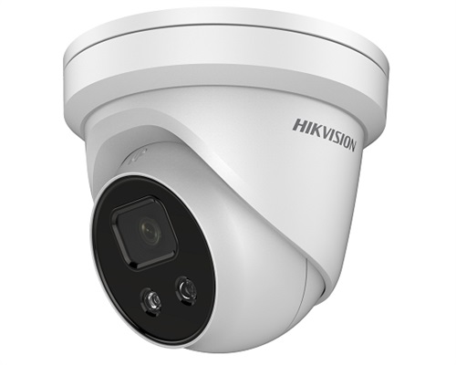 Hikvision DS-2CD2386G2-I Telecamera di Sicurezza IP Esterno Cupola 8 MP 3840 x 2160 Pixel Ottica Fissa 2,8 mm con Filtro di Allarme AcuSense