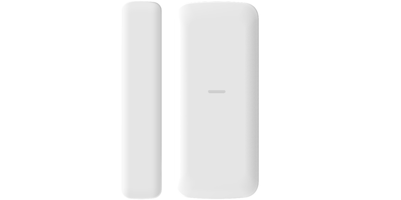 Hikvision DS-PDMCS-EG2-WE Contatto Magnetico Slim Wireless 868MHz per Allarmi e Rilevatori