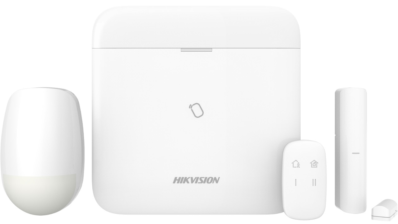 Hikvision AX PRO Kit di Sicurezza Domestica Intelligente Wireless 96 Zone 868 MHz
