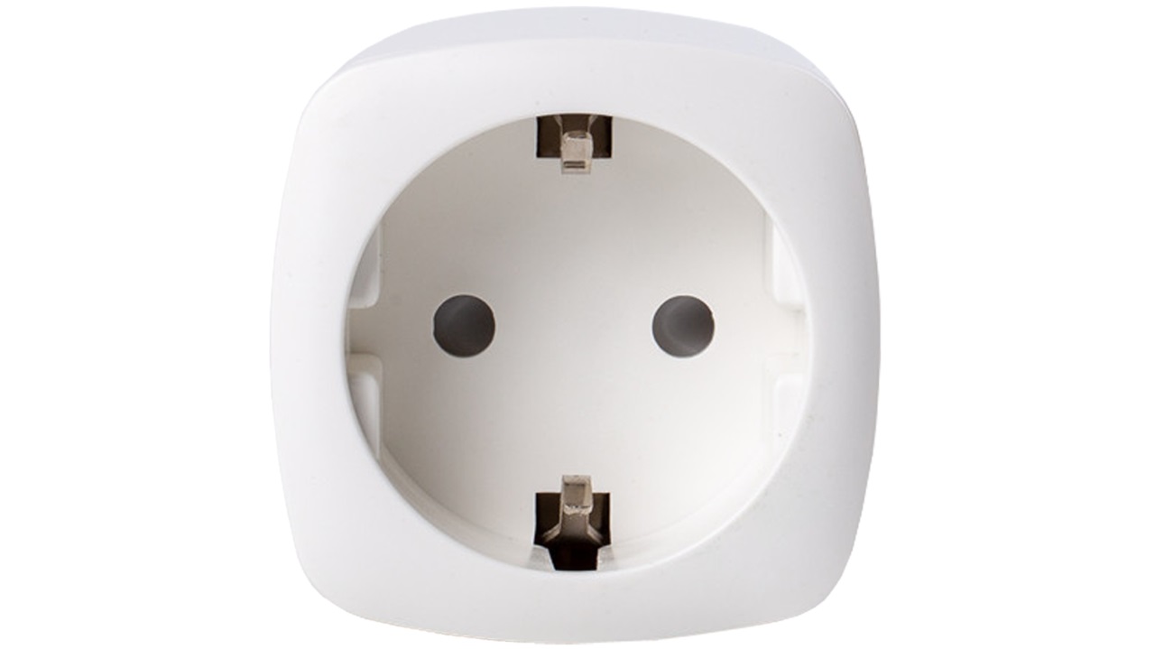 Hikvision DS-PSP1-WE - Presa Intelligente Smart Plug per Automazioni AX PRO con Controllo Remoto e Gestione Energetica