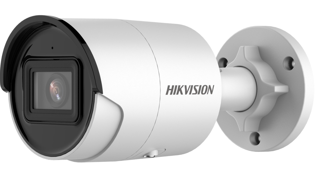 Hikvision DS-2CD2046G2-I Telecamera IP Bullet 4MP con AcuSense, Ottica Fissa 2.8mm, IR fino a 40m, EasyIP 4.0, WDR 120DB