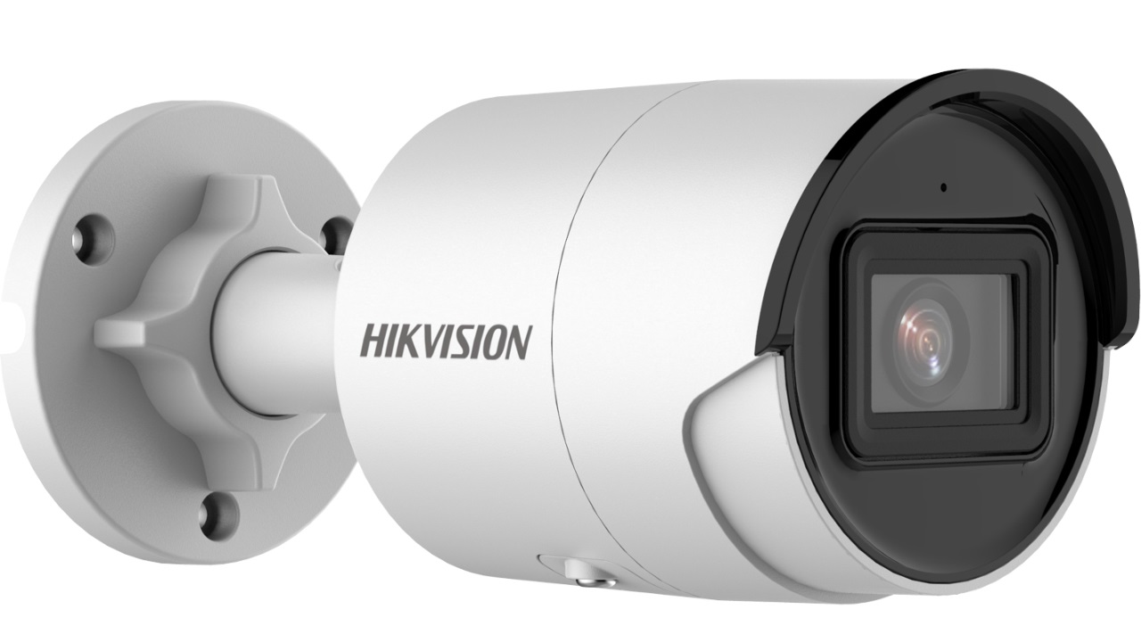 Hikvision DS-2CD2046G2-I Telecamera IP Bullet 4MP con AcuSense, Ottica Fissa 2.8mm, IR fino a 40m, EasyIP 4.0, WDR 120DB