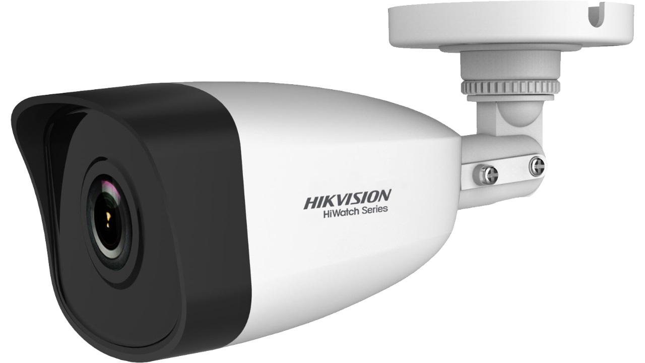 Hikvision HWI-B140H-M Telecamera Bullet IP 4MP 2.8mm con IR fino a 30m, PoE, IP67 e Funzioni OSD