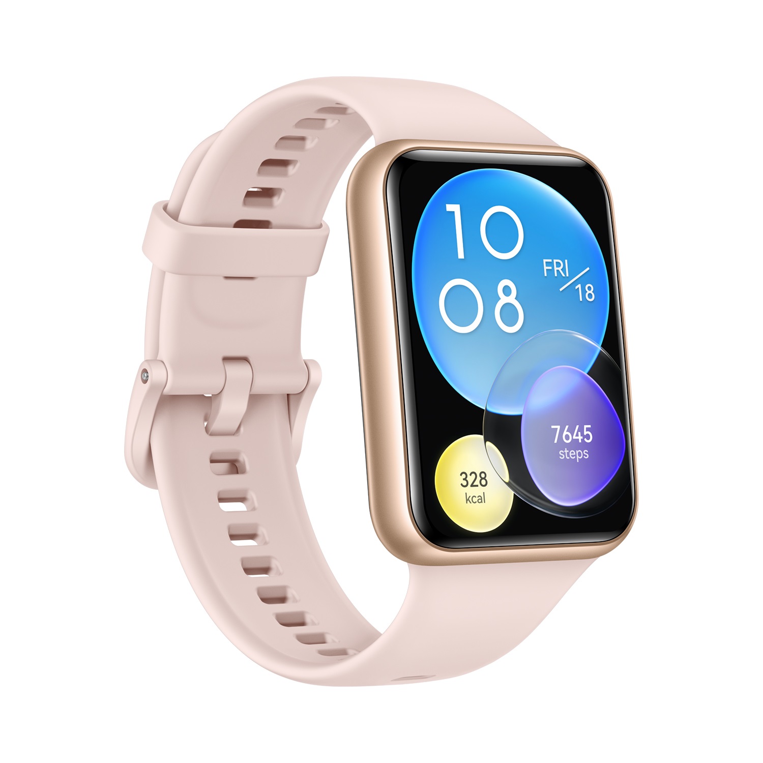 HUAWEI WATCH FIT 2 - Smartwatch AMOLED 1,74'' Rosa con GPS, Chiamate Bluetooth e Monitoraggio Salute 24h