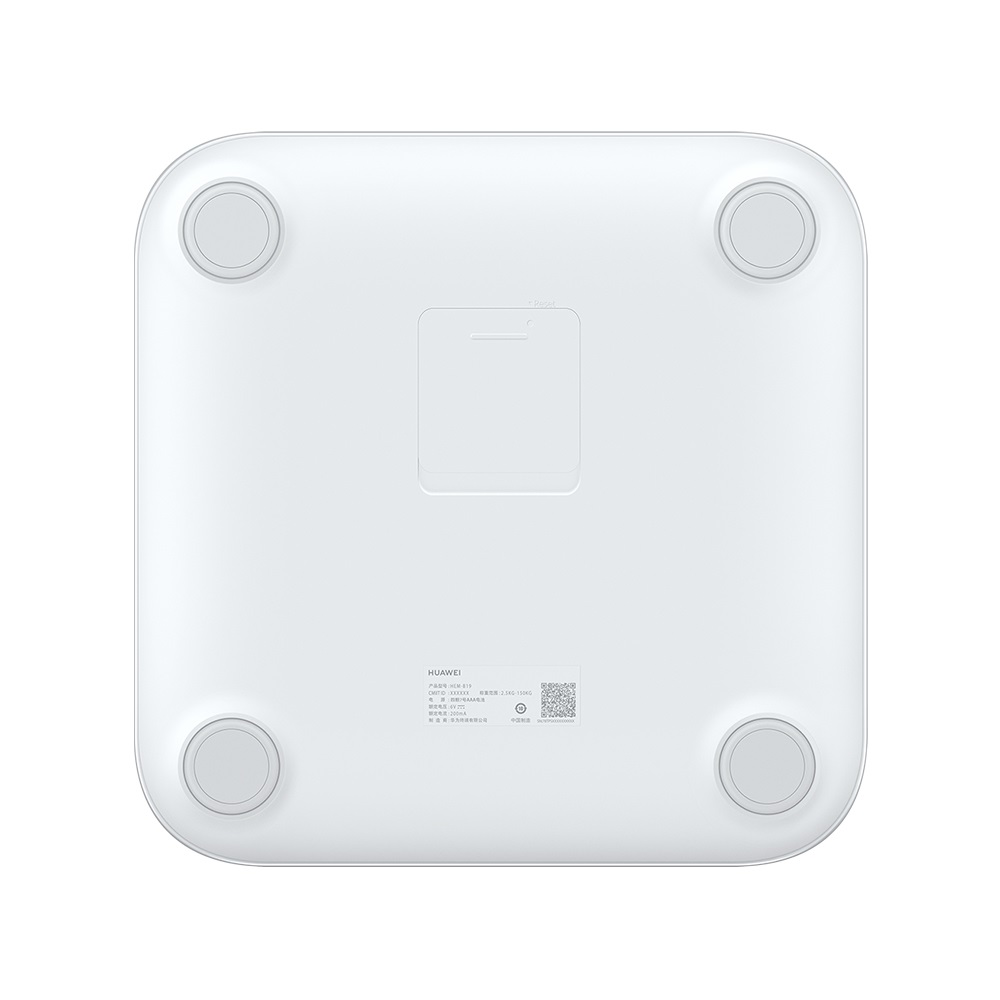 Huawei Scale 3 - Bilancia Pesapersone Bianca con Superficie in Vetro e Design Compatto