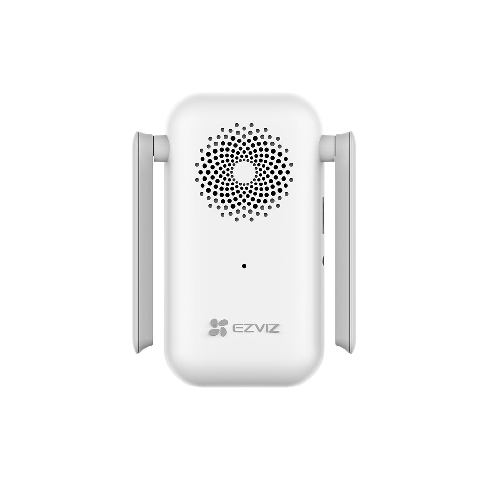 EZVIZ DB2C Videocampanello WiFi FHD Bianco con Audio Bidirezionale, Visione Notturna e Memoria Espandibile fino a 256GB
