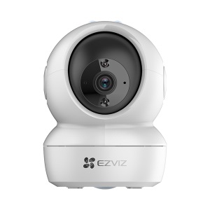 EZVIZ H6C 2K Telecamera di Sicurezza IP Interna Motorizzata con Risoluzione 4MP e Rilevamento AI - Bianco