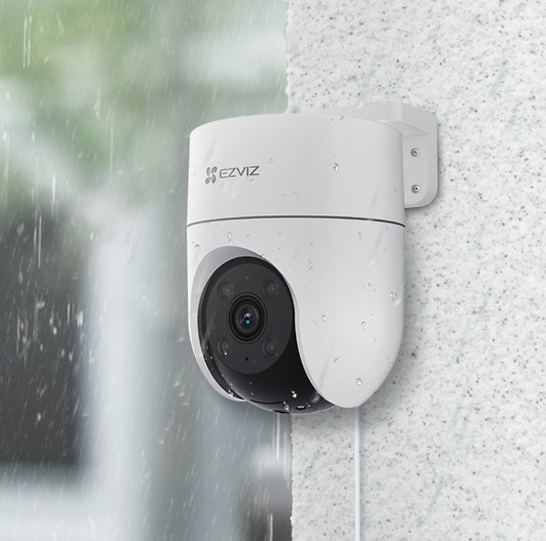 EZVIZ H8c 2K Telecamera di Sicurezza IP Esterno Motorizzata con Visione Notturna, Auto Tracking e Audio Bidirezionale