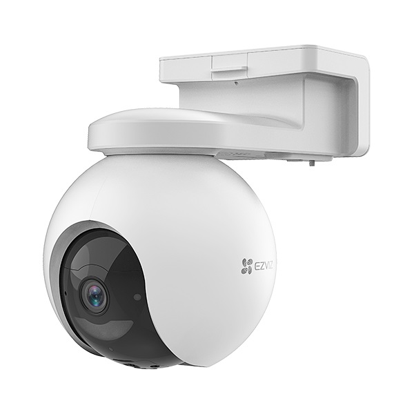 EZVIZ EB8 4G Telecamera di Sicurezza IP Motorizzata da Esterno e Interno, 2304 x 1296 Pixel, Wireless, Soffitto/Muro, Bianco, Sferico, Visione Notturna a Colori, GPS Integrato