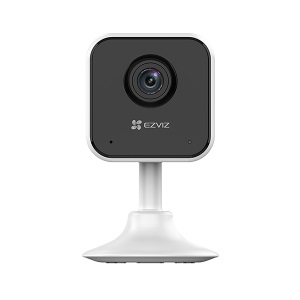 EZVIZ H1C Telecamera di Sicurezza IP Interna Full HD 1920 x 1080 Pixel Wireless con Visione Notturna, Sensore di Movimento e Compatibilità Smart