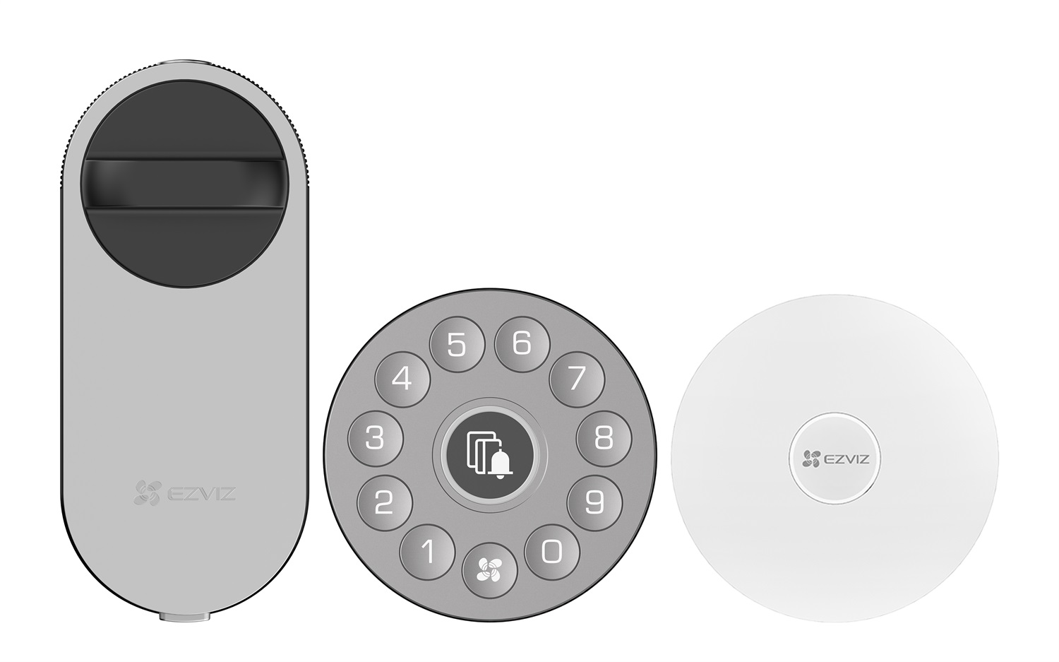 EZVIZ DL01S Kit Serratura Intelligente con Tastierino DL01CP e Centralina A3 - Apertura tramite App e Codice