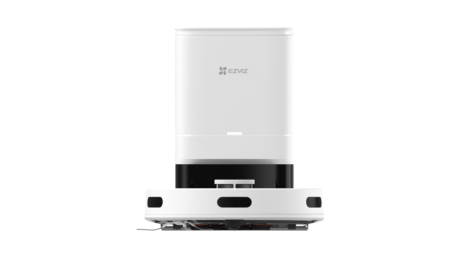 EZVIZ RE5 PLUS Robot Aspirapolvere e Lavapavimenti Bianco con Svuotamento Automatico, Potenza 4000 Pa, Capacità Sacchetto 0,35 L e Navigazione LiDAR