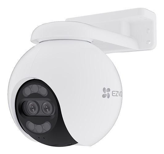 EZVIZ H80x Dual 4K Telecamera di Sicurezza IP Motorizzata da Esterno con Visione Notturna ColorFULL, Pan & Tilt, Rilevamento Umano e Audio Bidirezionale