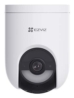 EZVIZ HB8 Lite - Telecamera di Sicurezza IP Esterno 2K 2560 x 1440, Wireless, Motorizzata, Visione Notturna, Rilevamento Persone e Veicoli, Bianco