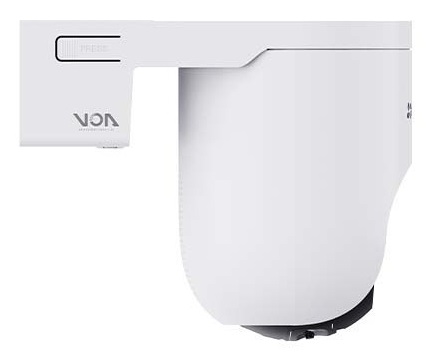 EZVIZ HB8 Lite - Telecamera di Sicurezza IP Esterno 2K 2560 x 1440, Wireless, Motorizzata, Visione Notturna, Rilevamento Persone e Veicoli, Bianco