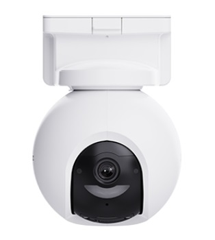 EZVIZ HB8 Pro 4K - Telecamera di Sicurezza Wireless con Pannello Solare, 360° Pan & Tilt, Visione Notturna e Rilevamento AI