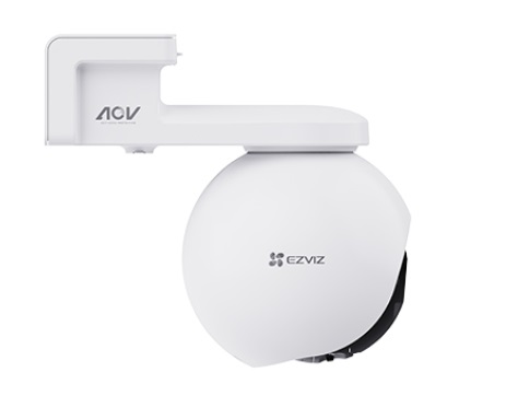EZVIZ HB8 Pro 4K - Telecamera di Sicurezza Wireless con Pannello Solare, 360° Pan & Tilt, Visione Notturna e Rilevamento AI