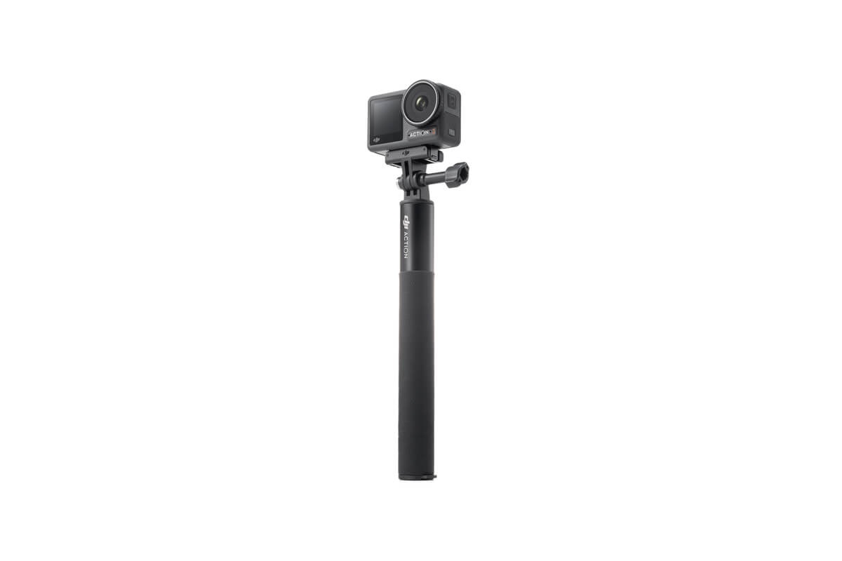 DJI Asta Telescopica da 1,5 m per Osmo Action 3 - Regolabile da 0,3 a 1,5 metri, Compatta e Facile da Impugnare