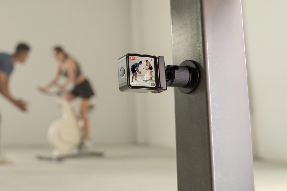 DJI Osmo Supporto Magnetico con Snodo a Sfera per Osmo Action 3 e 4 - Montaggio Rapido e Stabile