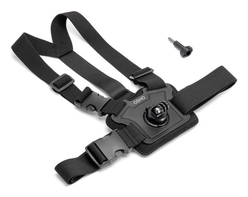 DJI Osmo Action Supporto per Cintura Pettorale - Visuale in Prima Persona, Comodo e Regolabile