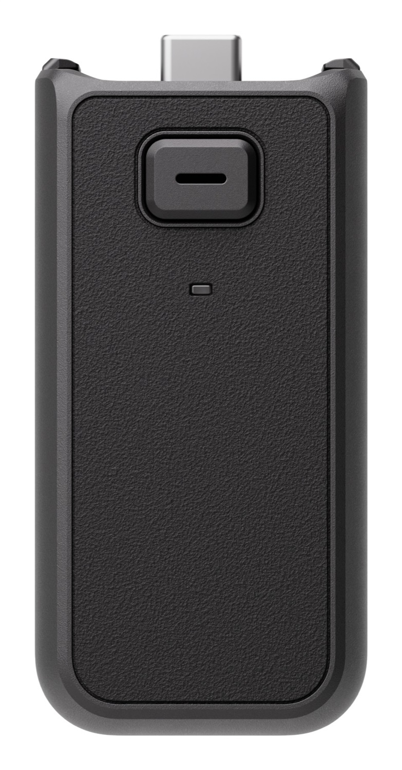 DJI Impugnatura con Batteria Integrata per Osmo Pocket 3 - Aumenta l'Autonomia e Supporta Dispositivi Audio