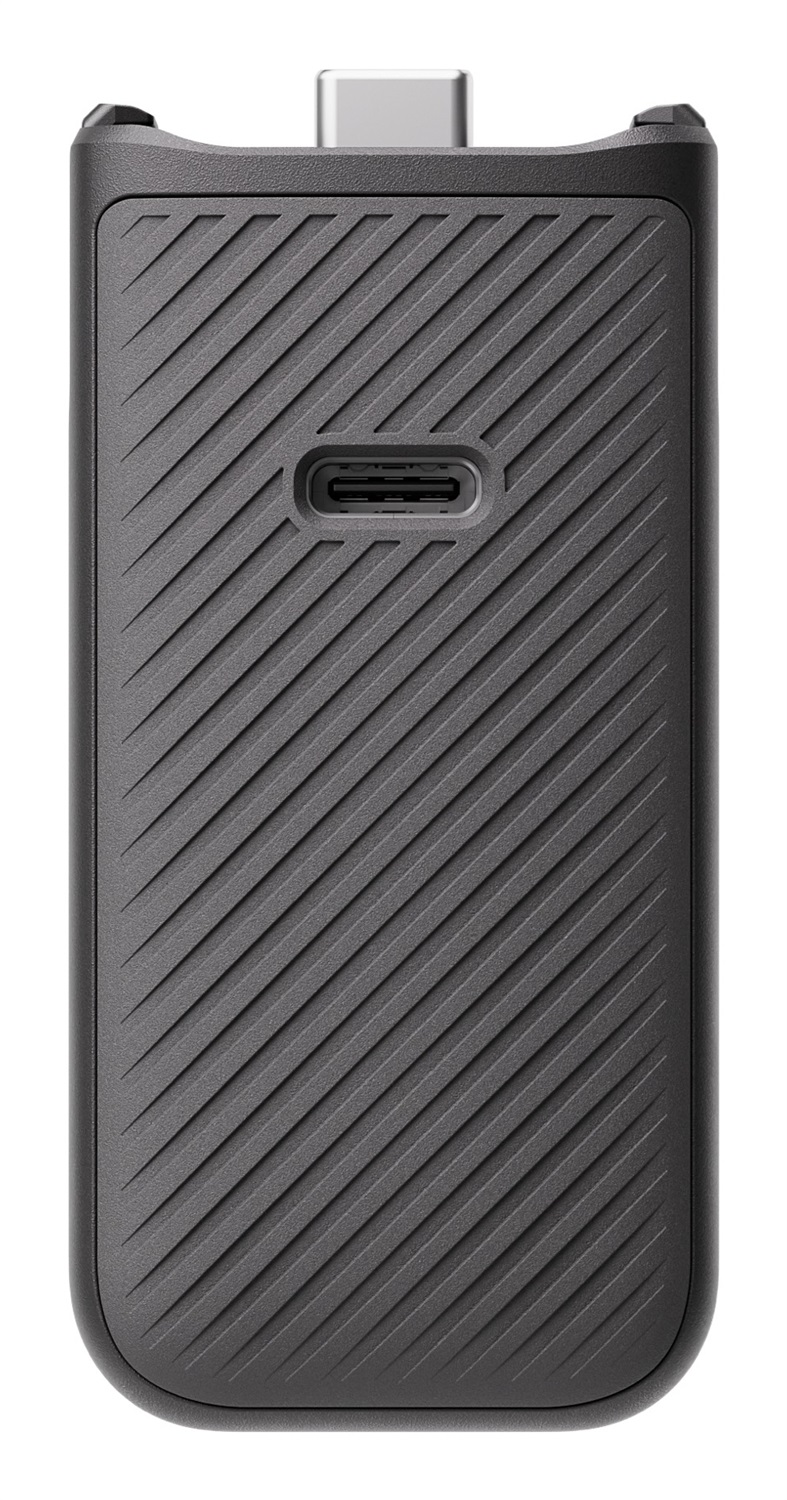 DJI Impugnatura con Batteria Integrata per Osmo Pocket 3 - Aumenta l'Autonomia e Supporta Dispositivi Audio