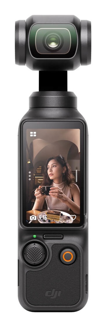 DJI Osmo Pocket 3 - Fotocamera Stabilizzata 4K con Sensore CMOS da 1 Pollice, Touchscreen Ruotabile da 2 Pollici e Stabilizzazione a 3 Assi