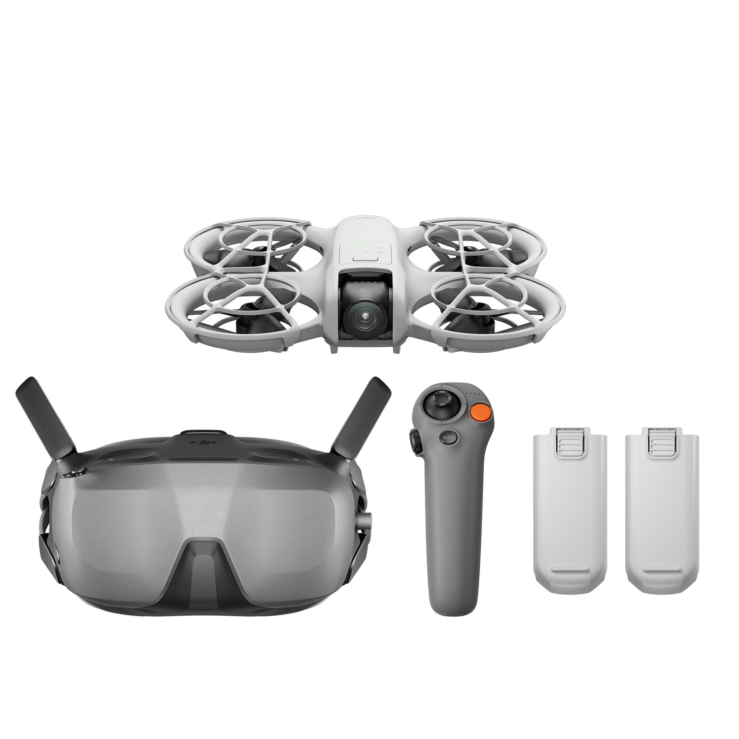 DJI Neo Motion Fly More Combo - Drone Quadrirotore Ultra Leggero 135g con Fotocamera 12 MP e Video Stabilizzati 4K, RC Motion e 3 Batterie