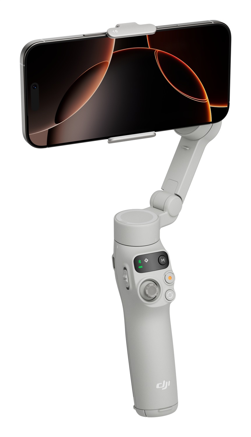 DJI Osmo Mobile 7 - Stabilizzatore per Smartphone con Stabilizzazione a 3 Assi, ActiveTrack 7.0, Treppiede Integrato, Ultra-Leggero e 10 Ore di Autonomia