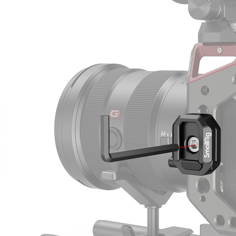 SmallRig 2797 Attacco a Slitta Fredda Multifunzionale con Sgancio di Sicurezza e Filettatura da 1/4''