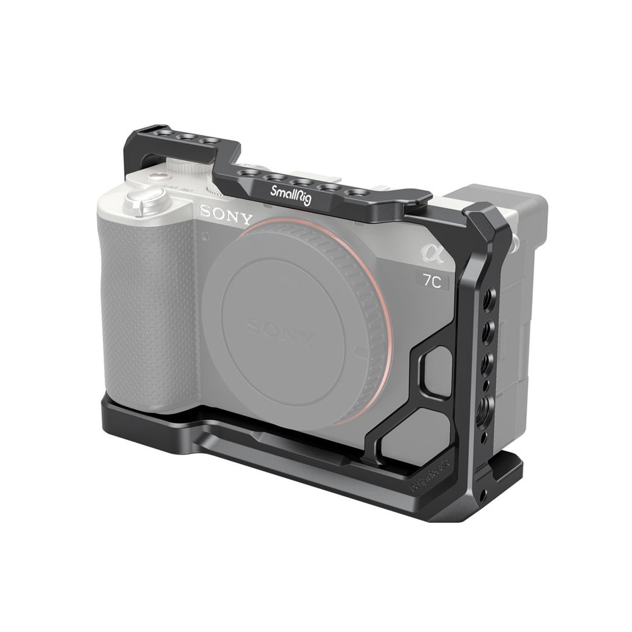 SmallRig Cage per Sony A7C 3081 - Gabbia Leggera e Compatta con Fissaggio Sicuro