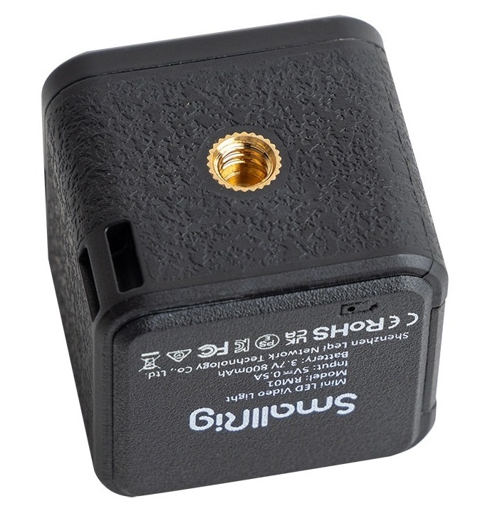 SmallRig 3405 RM01 Luce Video a LED Portatile Impermeabile con 8 Filtri Colorati