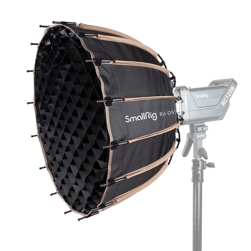 SmallRig RA-D55 Softbox Parabolico 55 cm con Griglia e Valigetta Inclusa