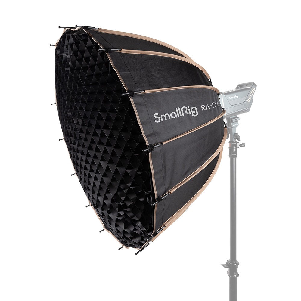 SmallRig 3586 RA-D85 Softbox Parabolico 85 cm con Griglia e Accessori Inclusi